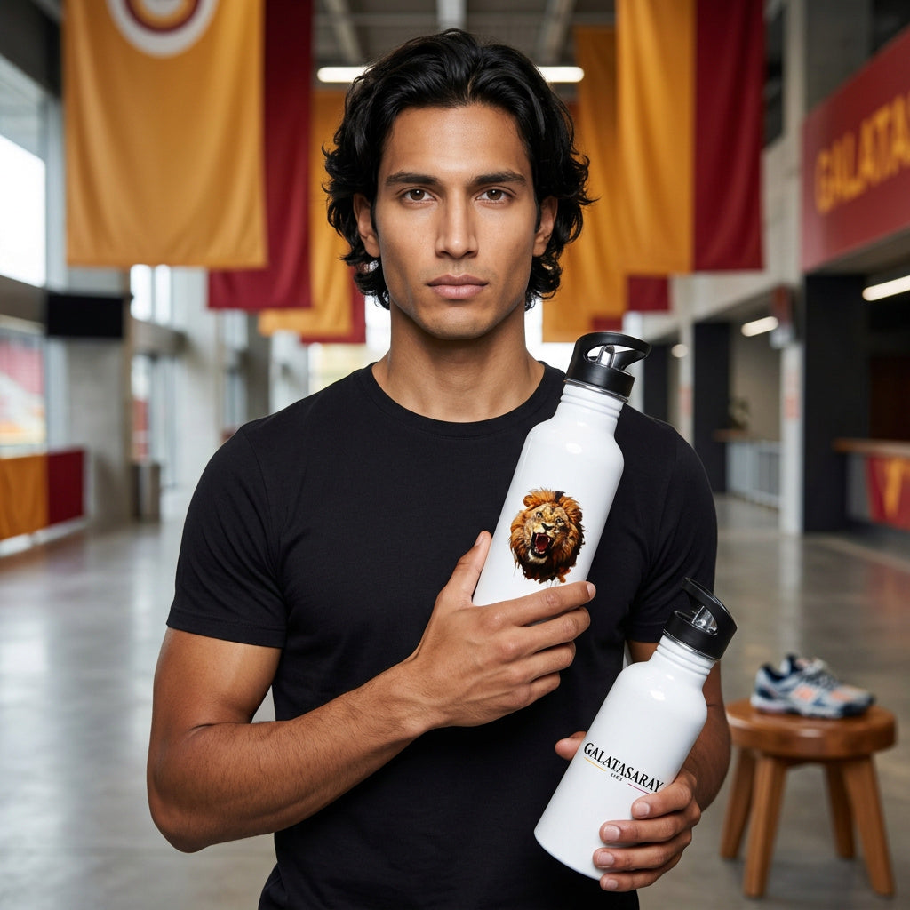 Edelstahl-Trinkflasche Galatasaray
