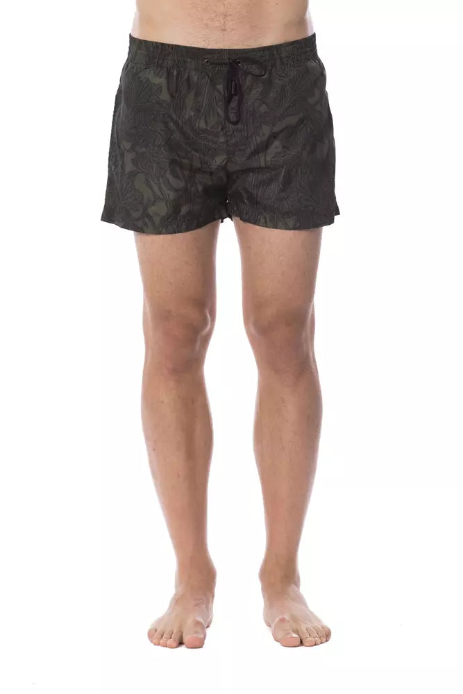 Army Polyester Men's Swim Trunks