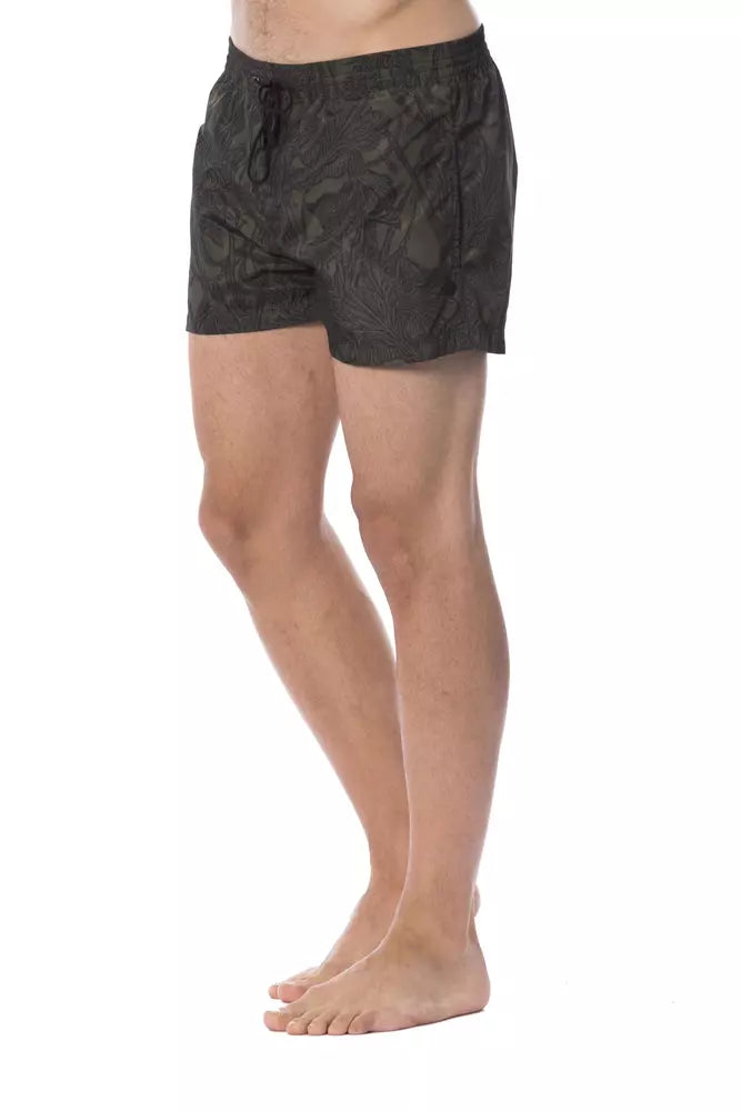 Army Polyester Men's Swim Trunks
