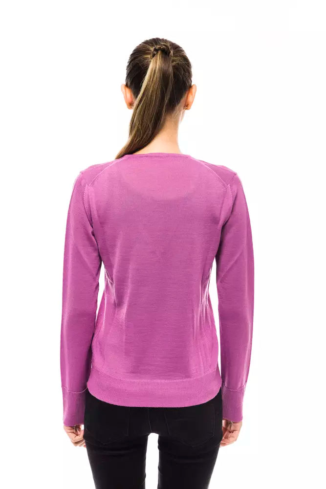 Montana Blu Multicolor Wolle Damen Pullover