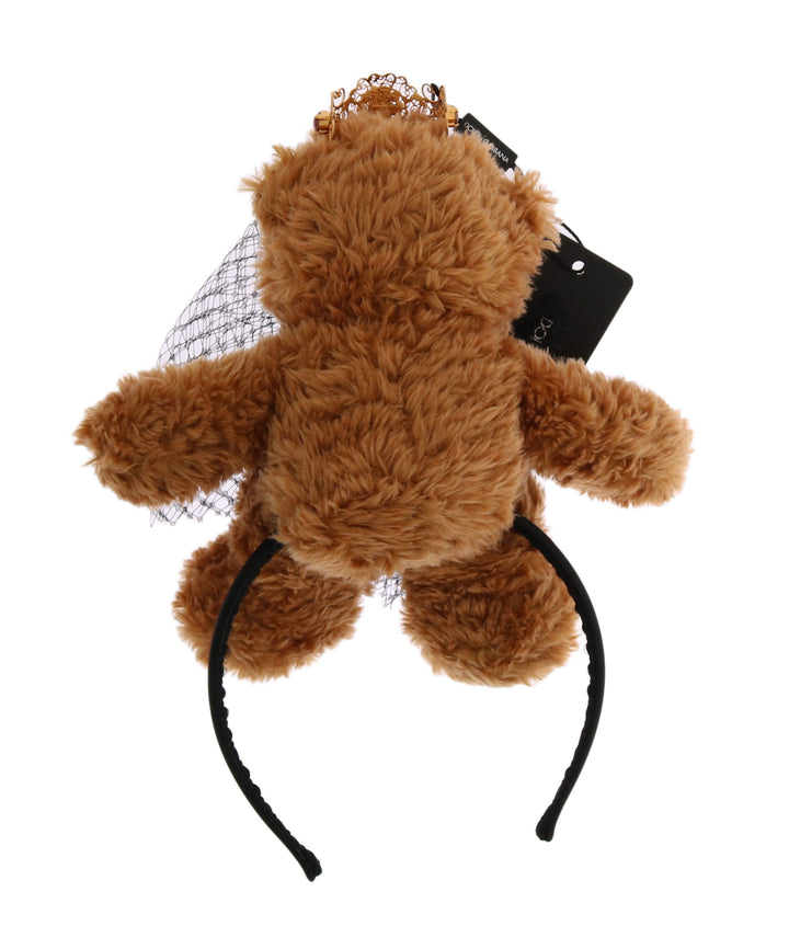 Teddybär Gold Kristallkrone Tiara Diadem Haarband