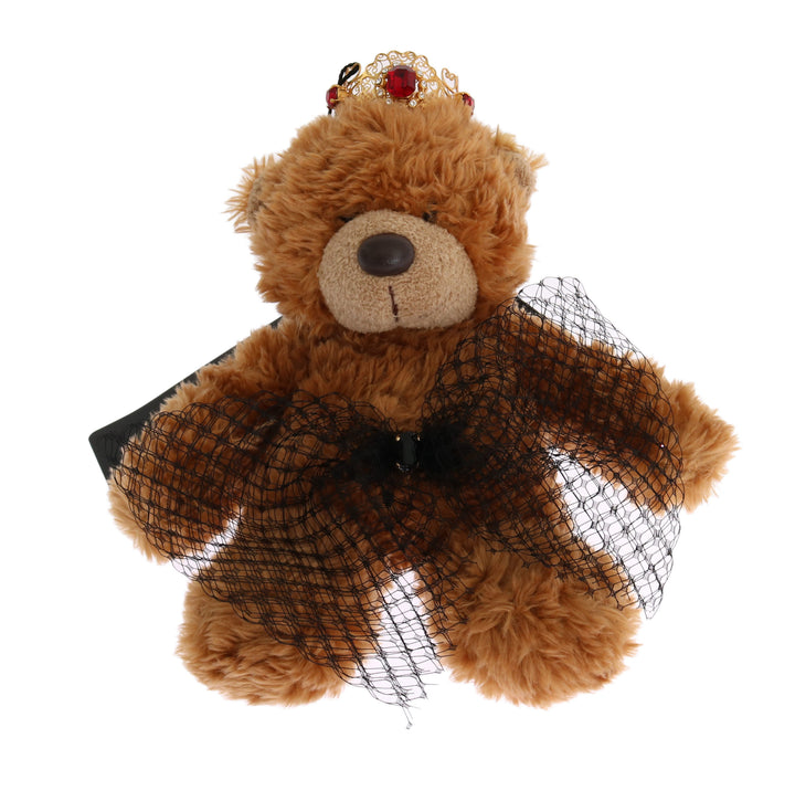 Teddybär Gold Kristallkrone Tiara Diadem Haarband