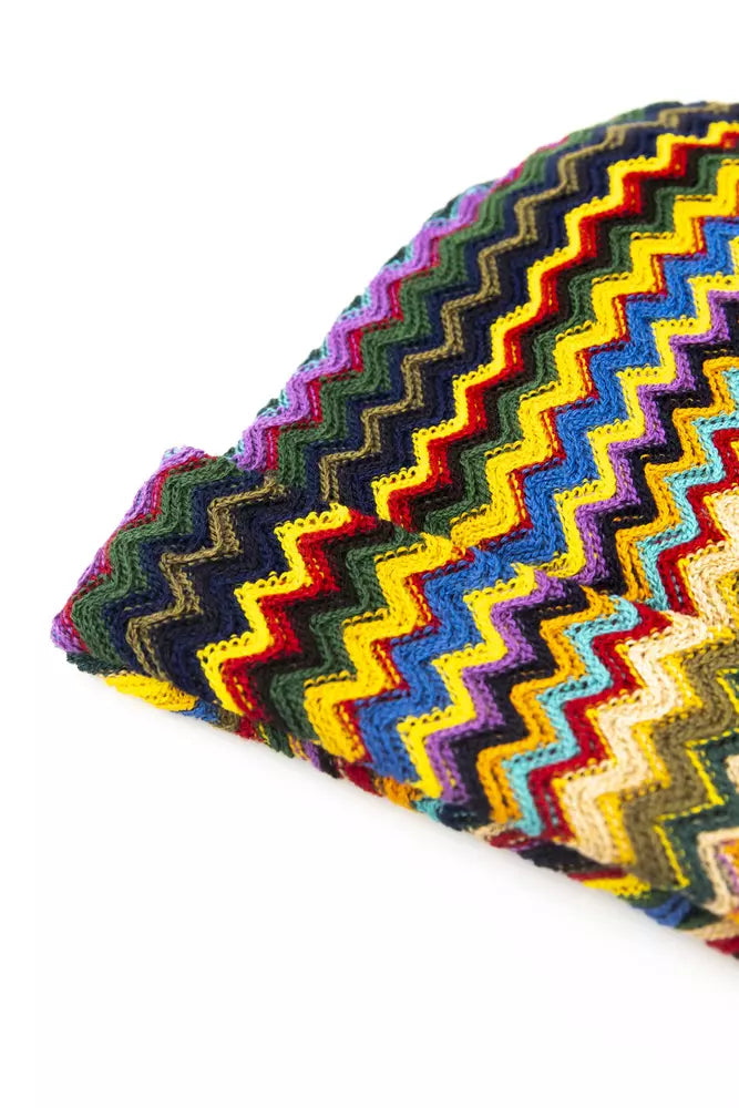 Multicolor wool men's hat