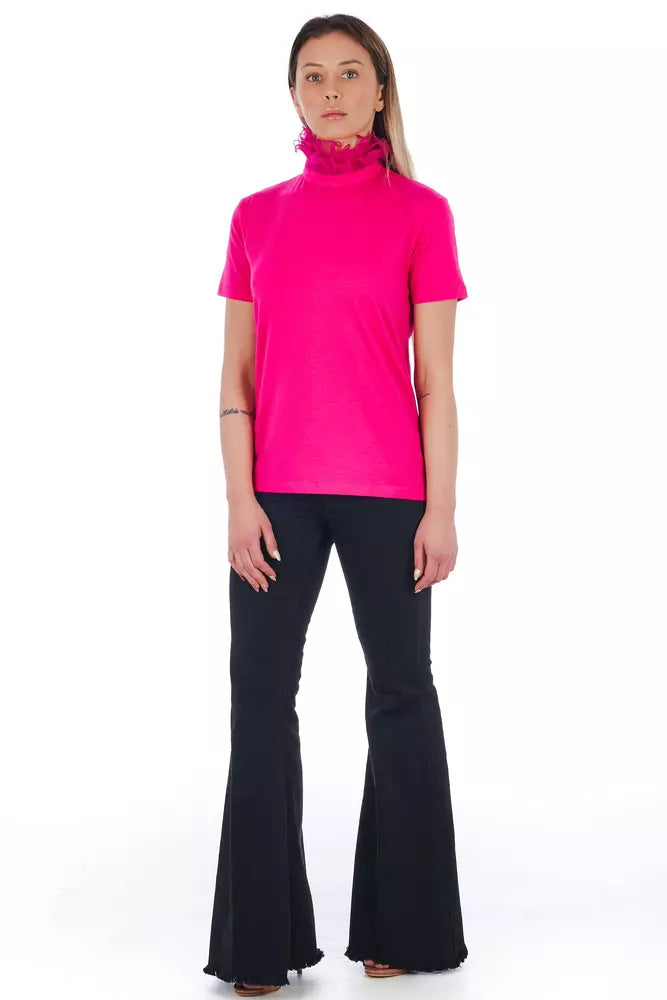 Baumwoll-Damentop in Multicolor