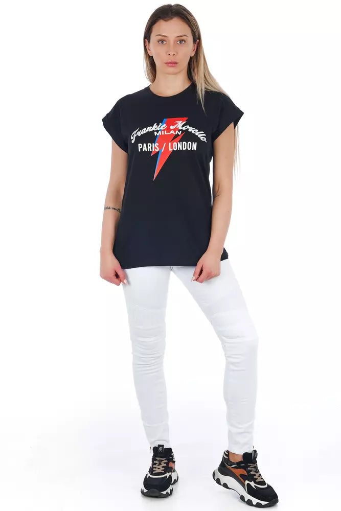 White cotton women's jeans