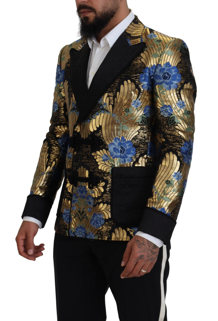 Dolce & Gabbana Eleganter geblümter Party-Blazer für den Abend