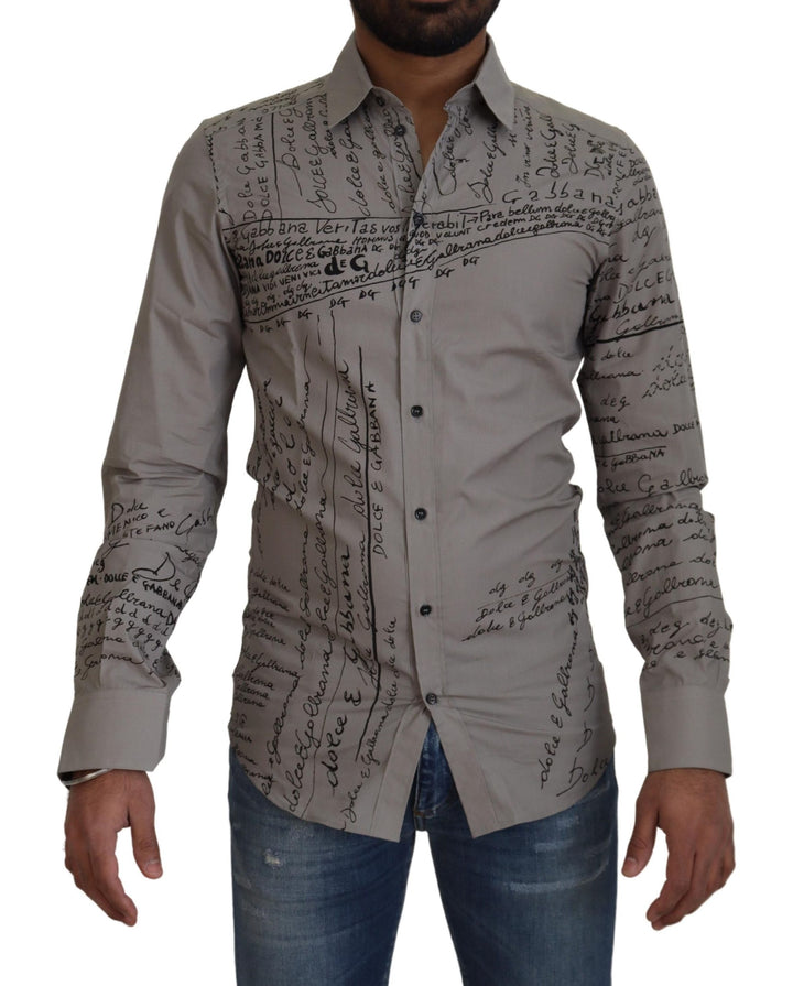 Elegant slim fit cotton shirt