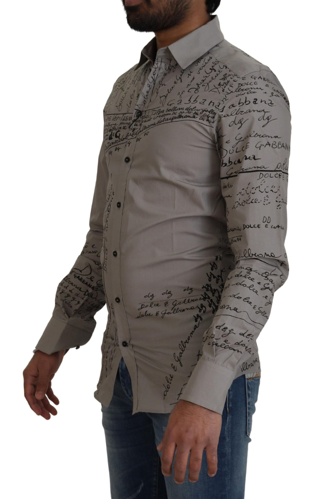 Elegant slim fit cotton shirt