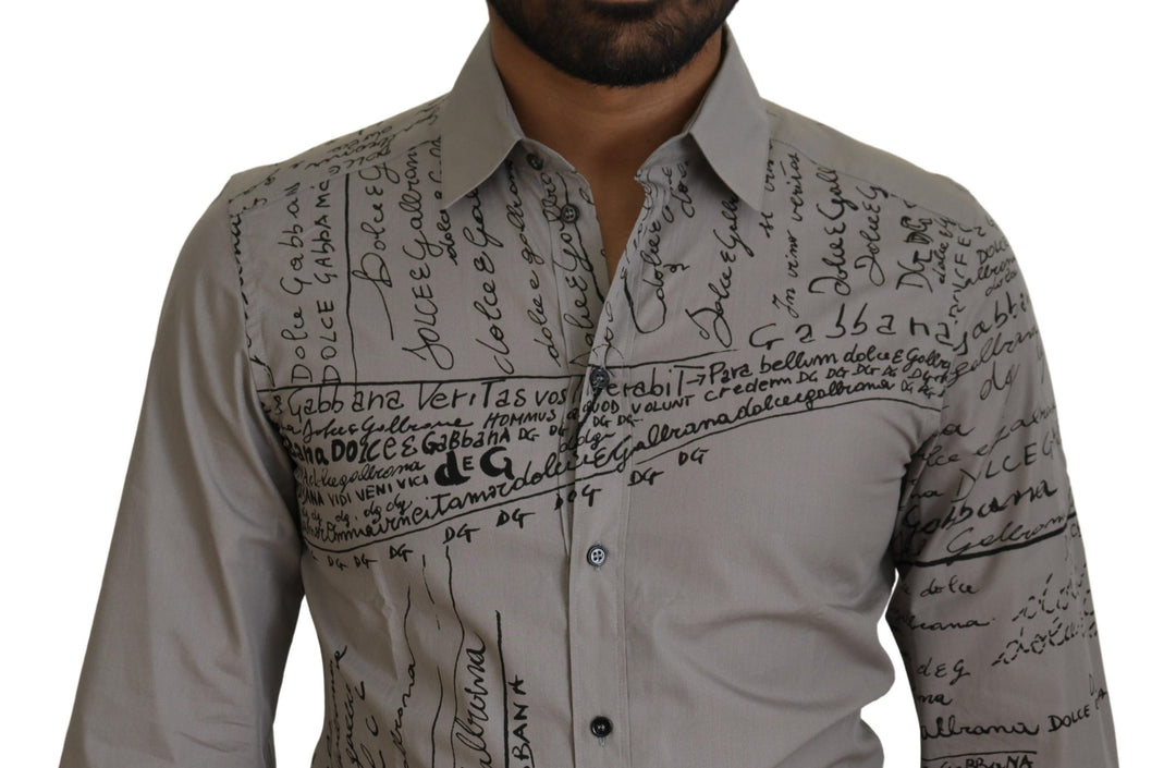 Elegant slim fit cotton shirt