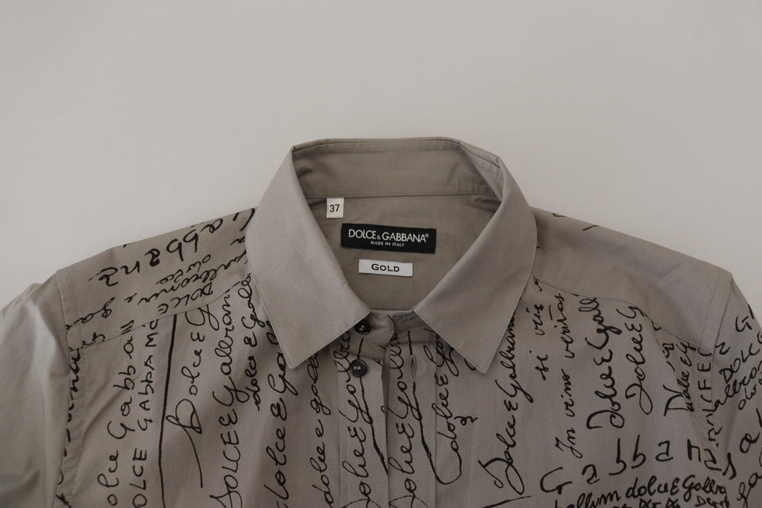 Elegant slim fit cotton shirt