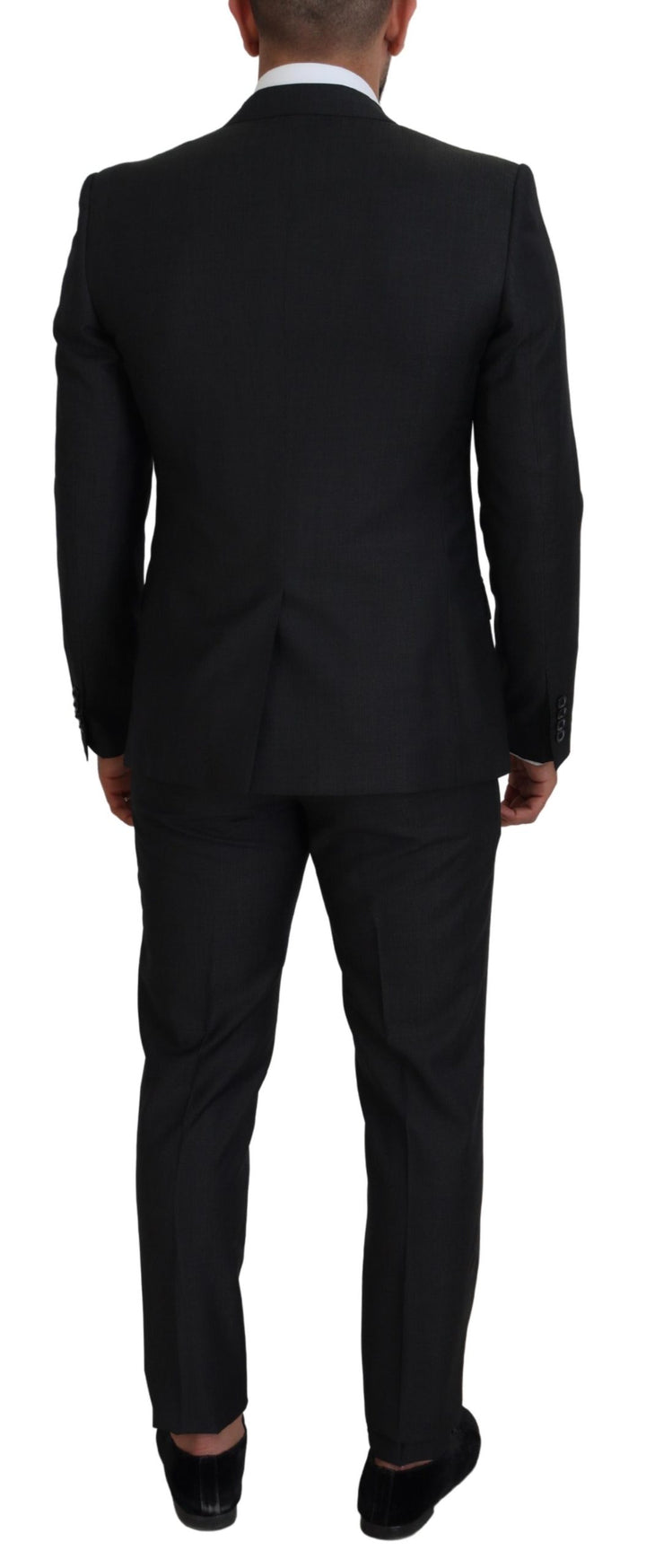 Grauer MARTINI 3 Stück Slim Fit Anzug