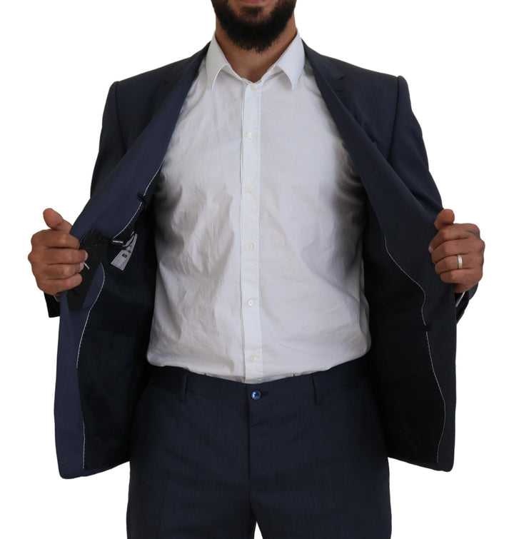 Elegant Blue Martini Men's Suit Slim Fit
