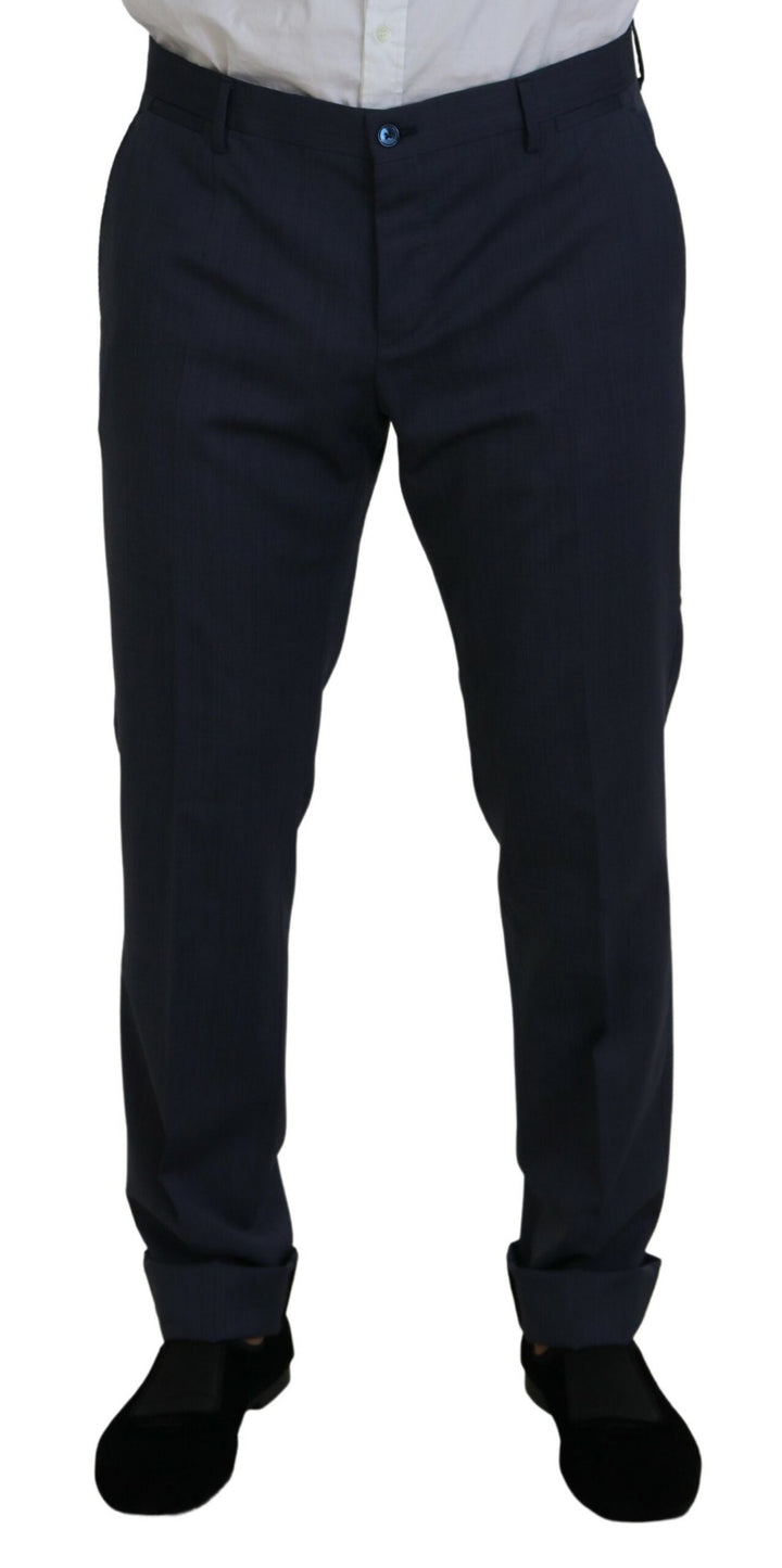 Elegant Blue Martini Men's Suit Slim Fit