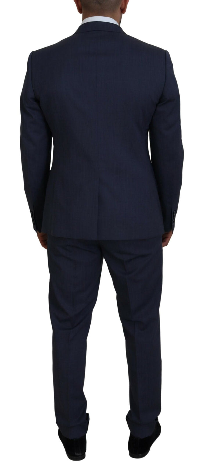Elegant Blue Martini Men's Suit Slim Fit