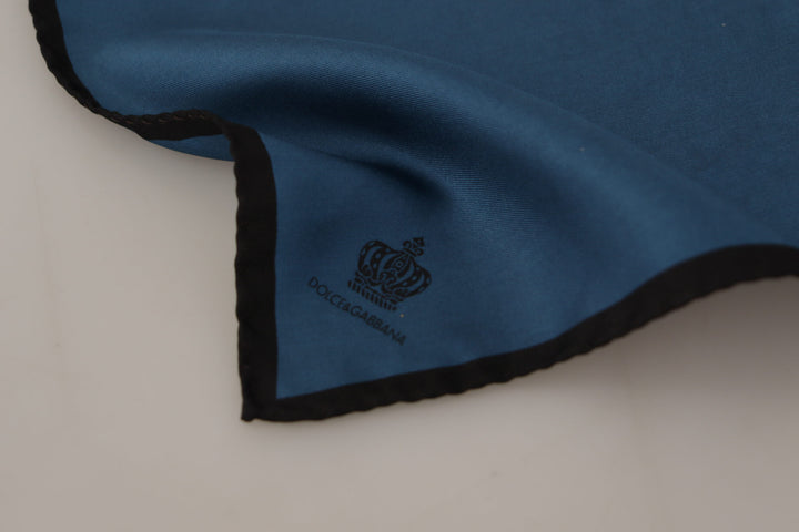 Elegant square silk scarf for men