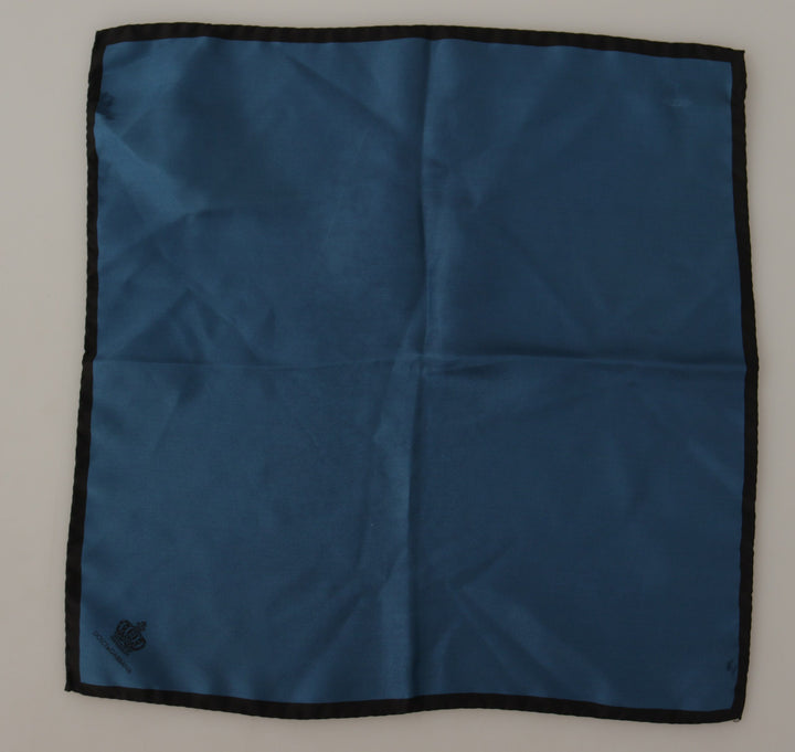 Elegant square silk scarf for men
