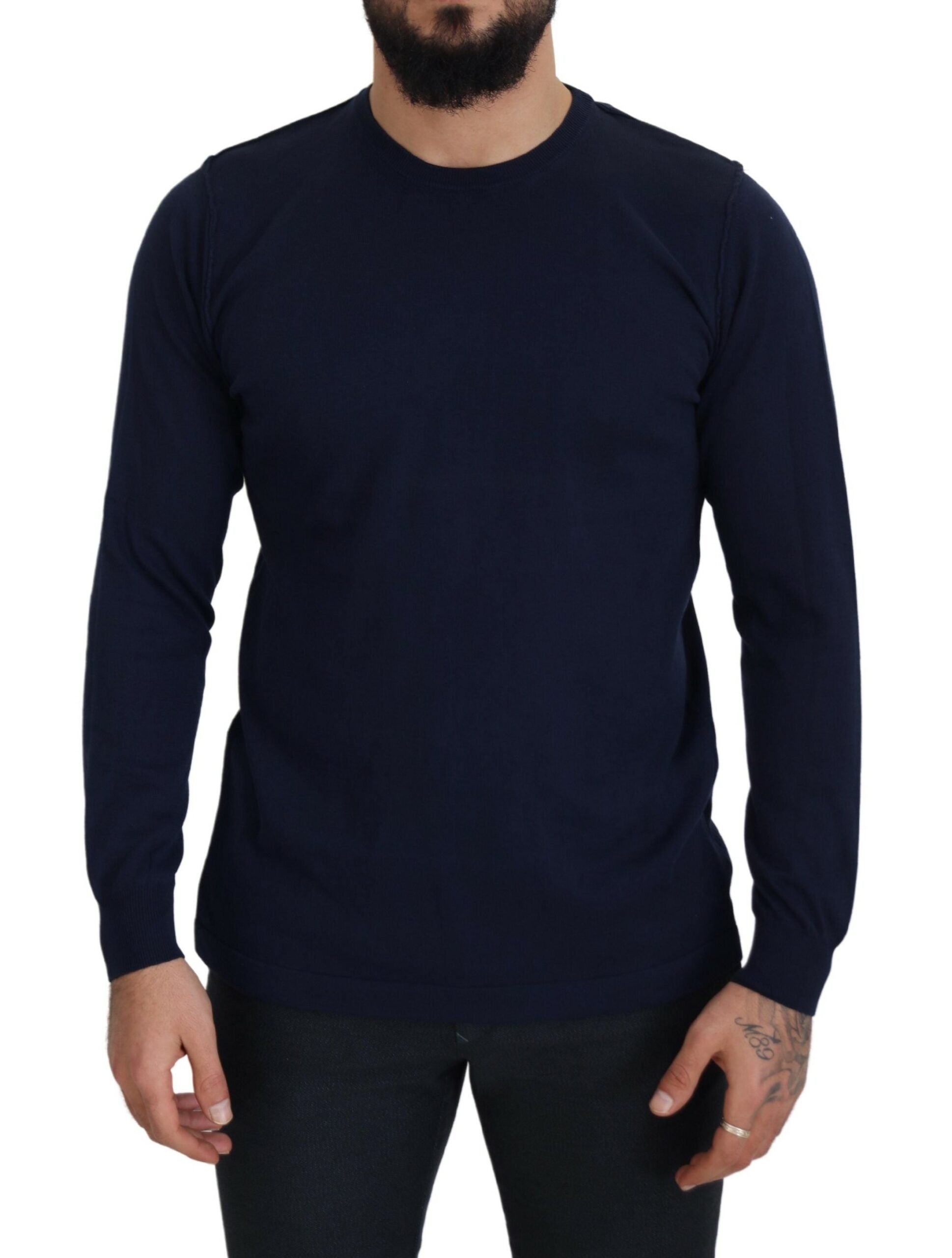 Authentic blue crew neck sweater