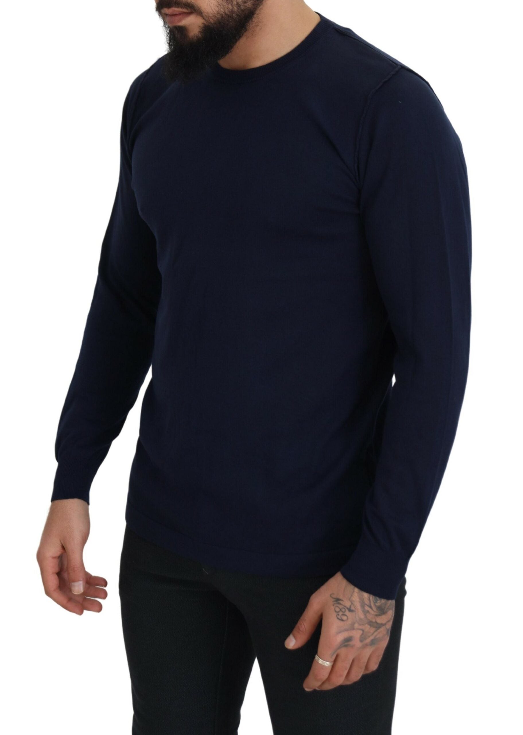 Authentic blue crew neck sweater