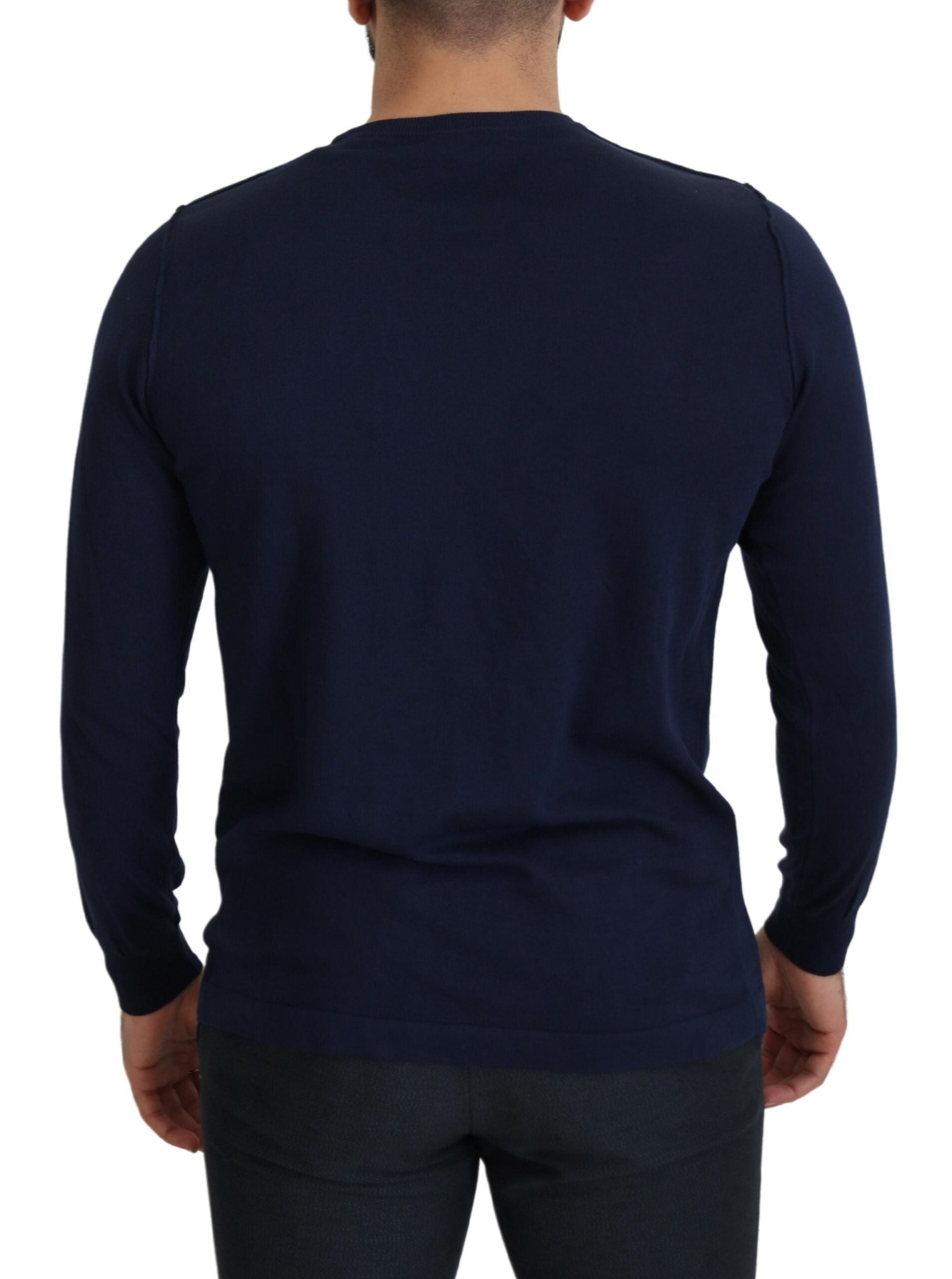 Authentic blue crew neck sweater