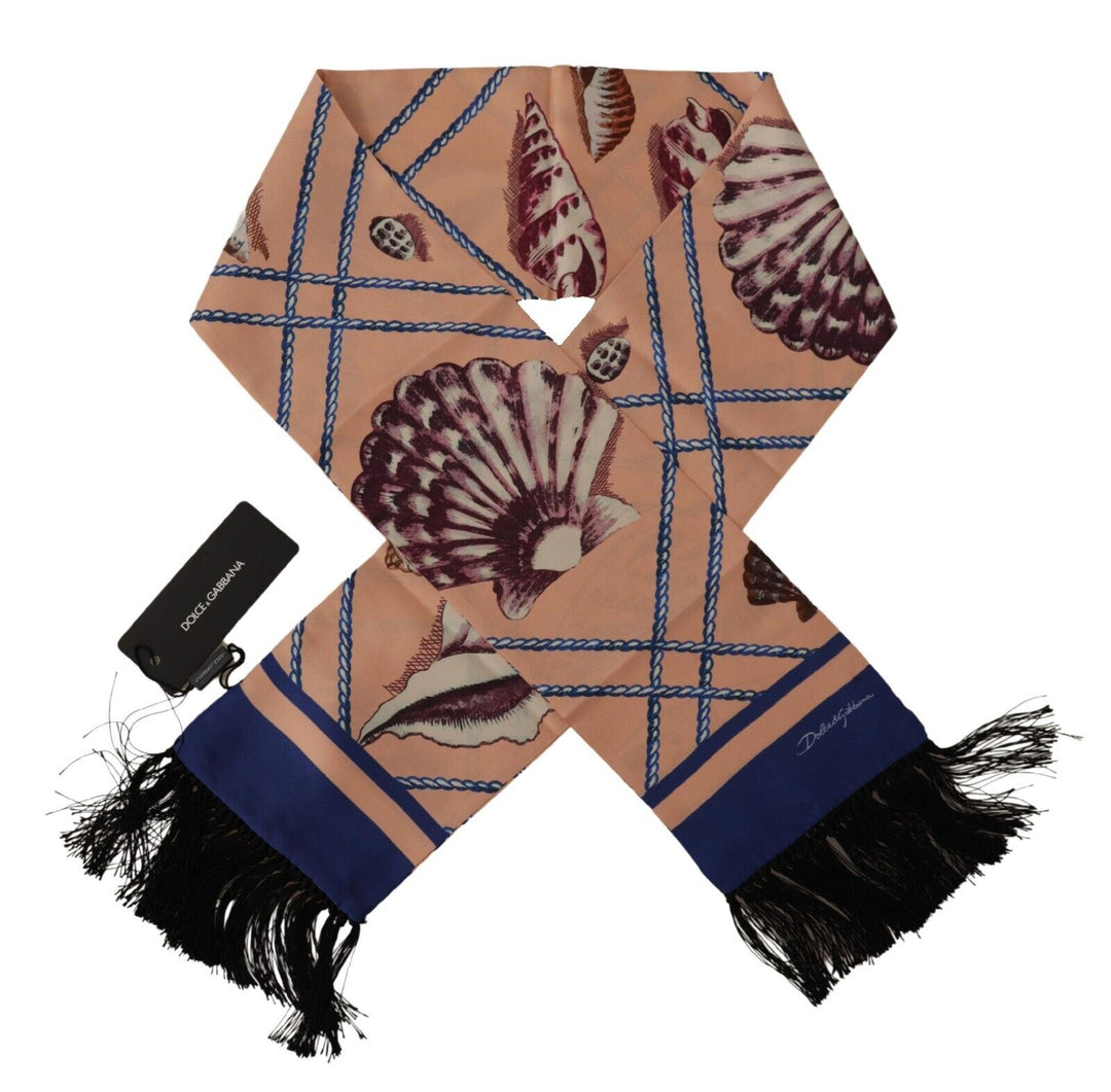 Elegant silk scarf for men wrap