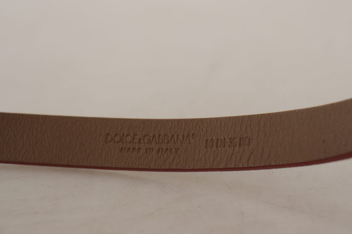 Brauner Logo gravierter Metall-Gürtel mit Gürtelschnalle
