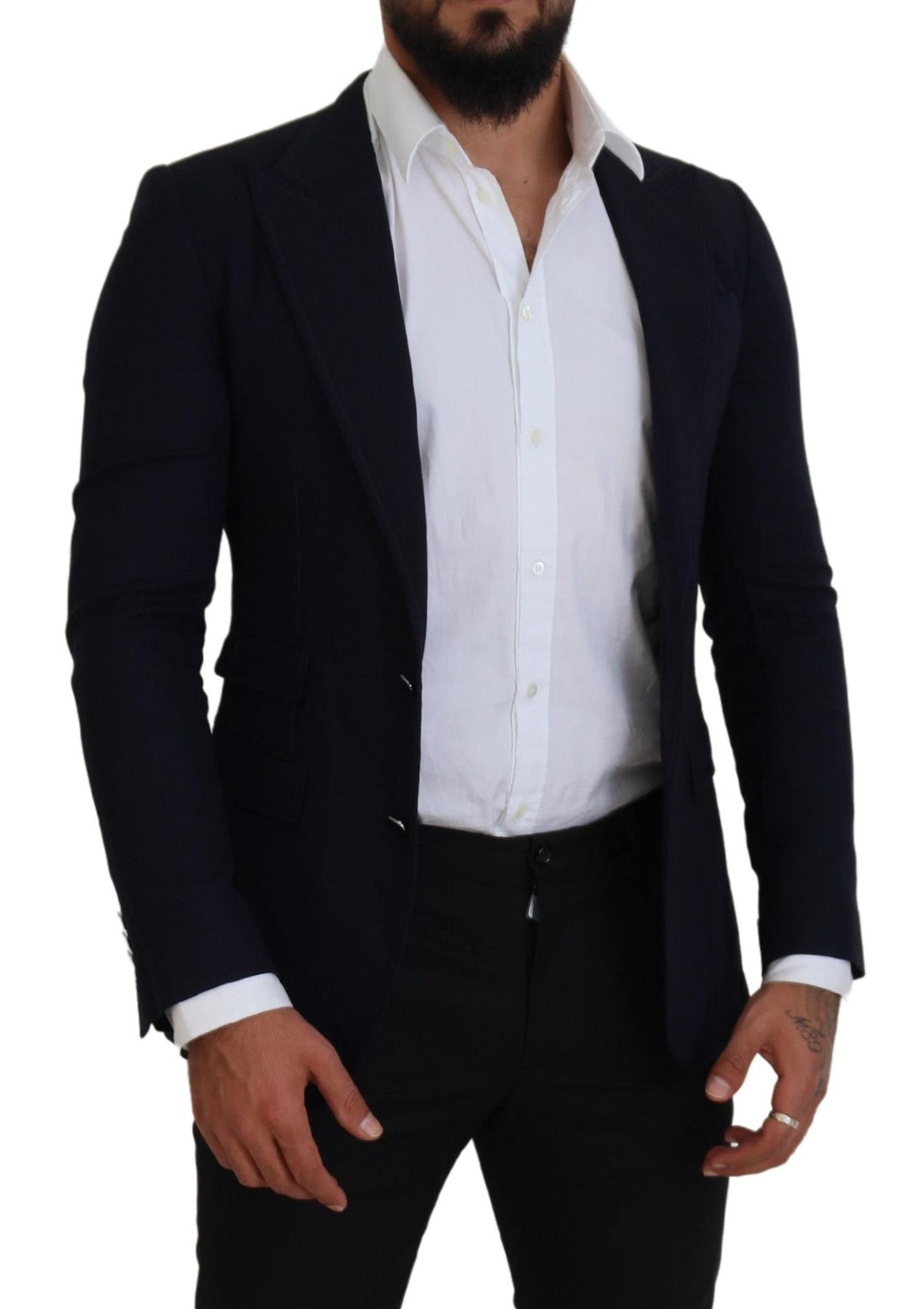 Blauer Taormina Blazer aus Schurwolle