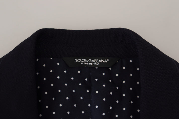 Blauer Taormina Blazer aus Schurwolle