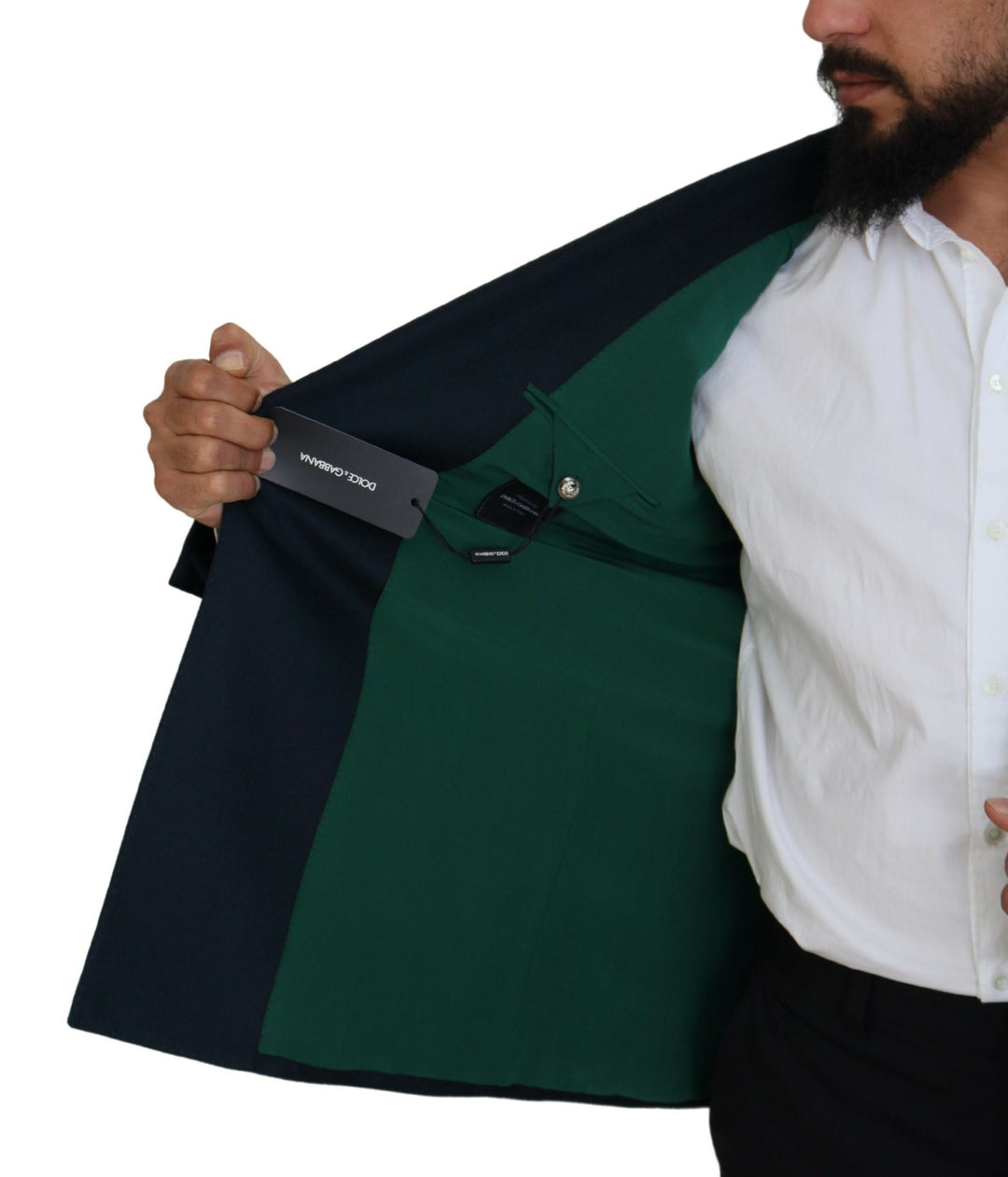 Blue blazer made from an elegant cashmere-silk blend
