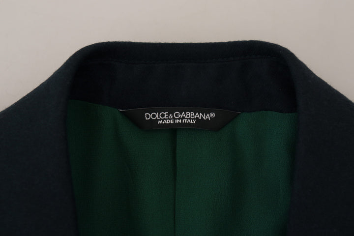 Blue blazer made from an elegant cashmere-silk blend