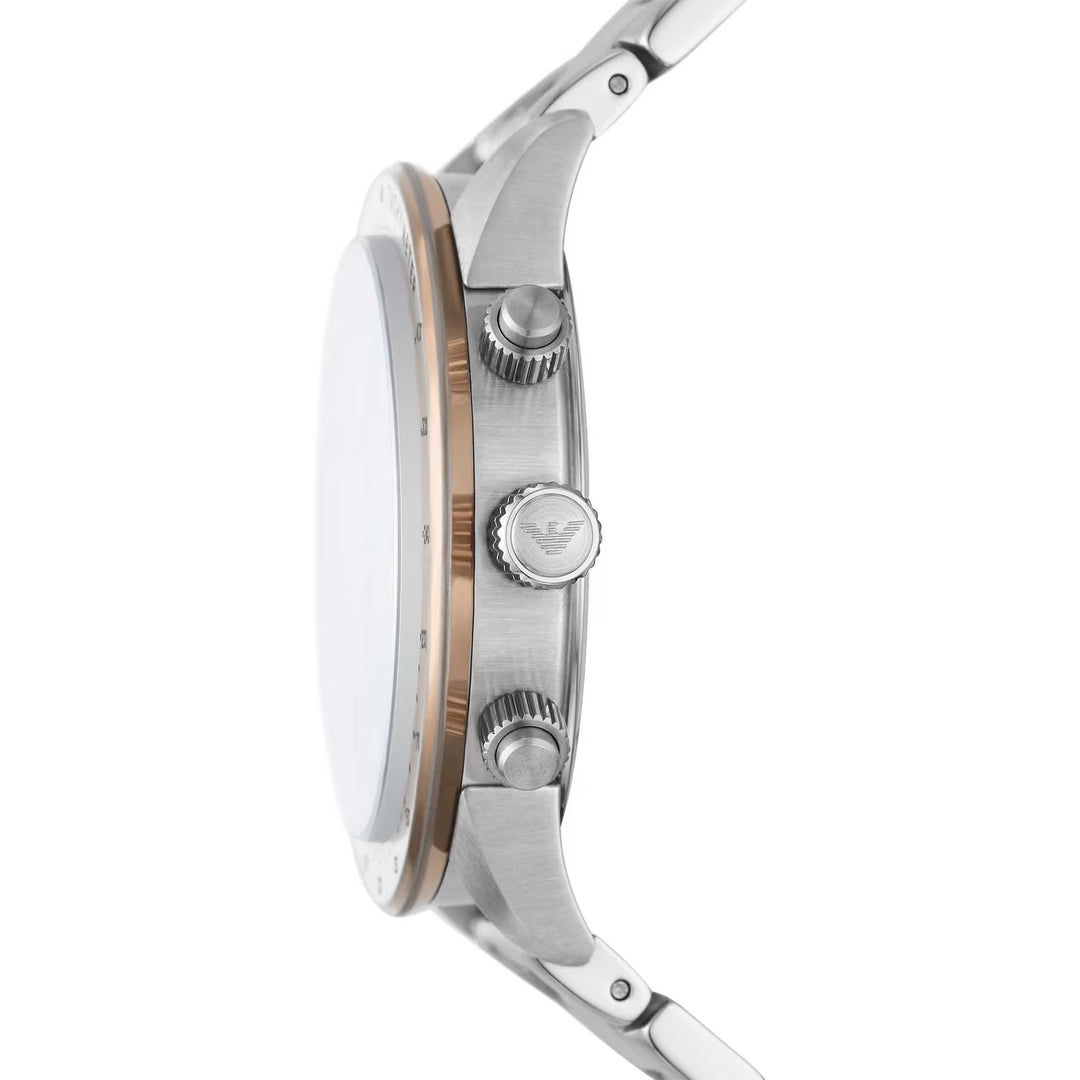 Classic Chronograph Stahl Herrenuhr