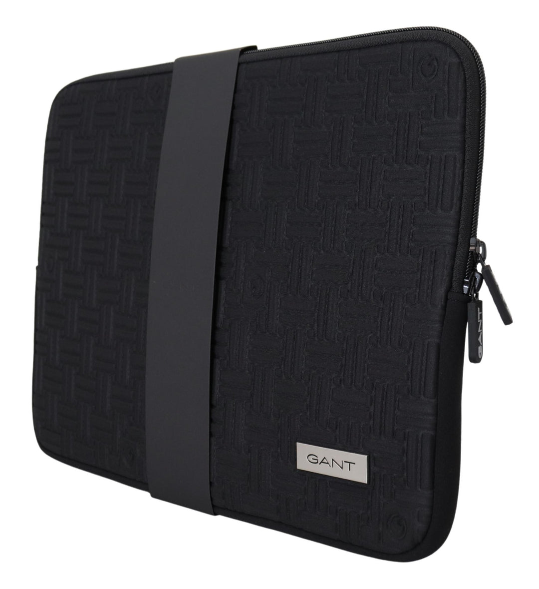 Elegant black neoprene laptop sleeve