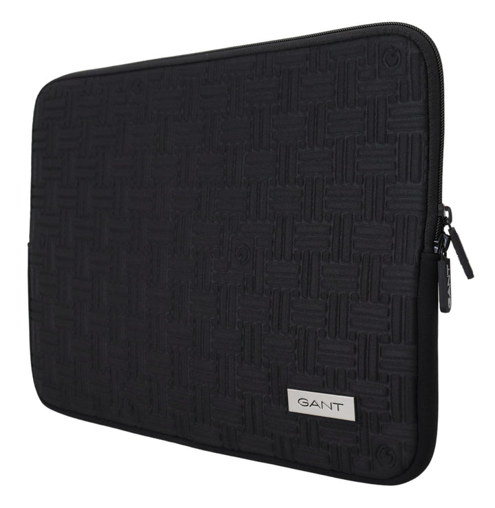 Elegant black neoprene laptop sleeve