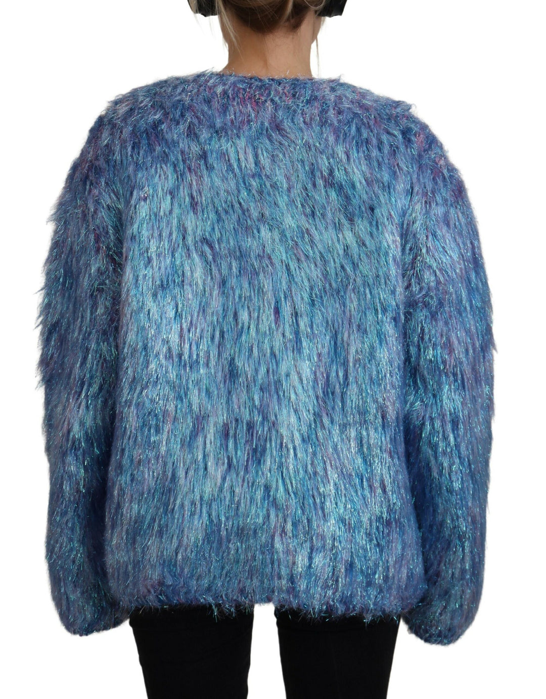 Elegant multicolored long-sleeved jacket