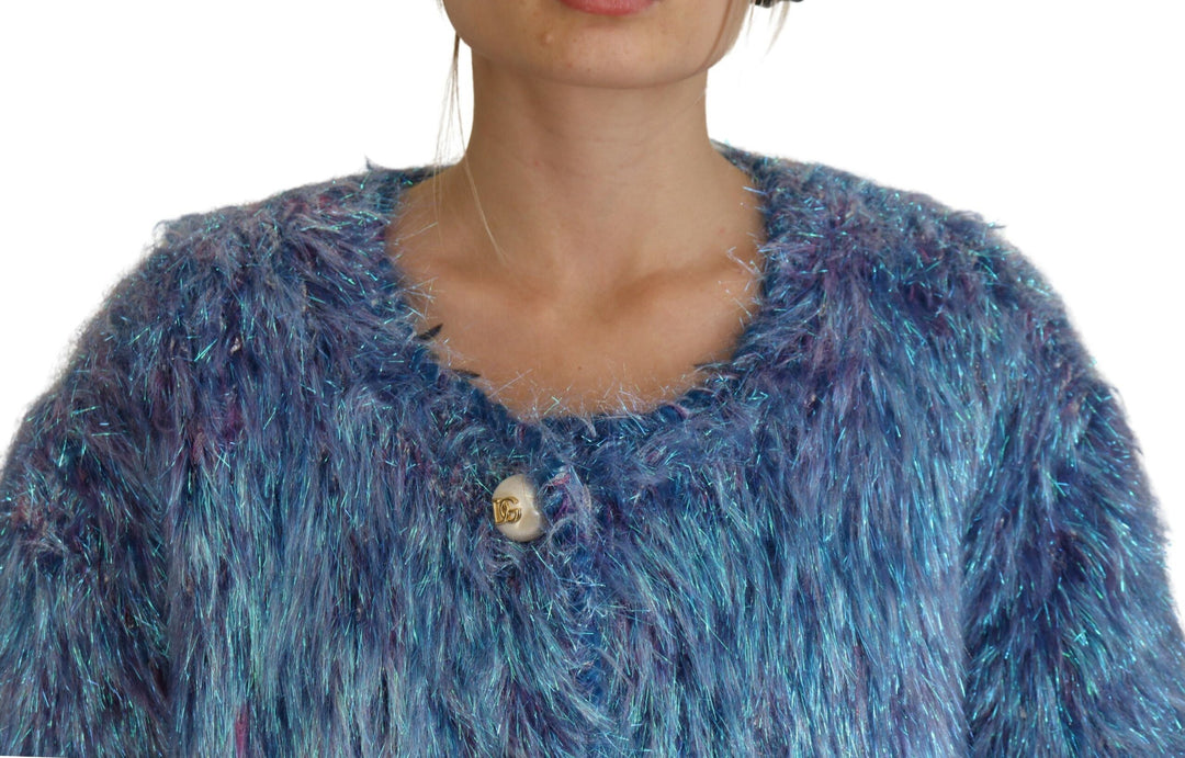 Elegant multicolored long-sleeved jacket
