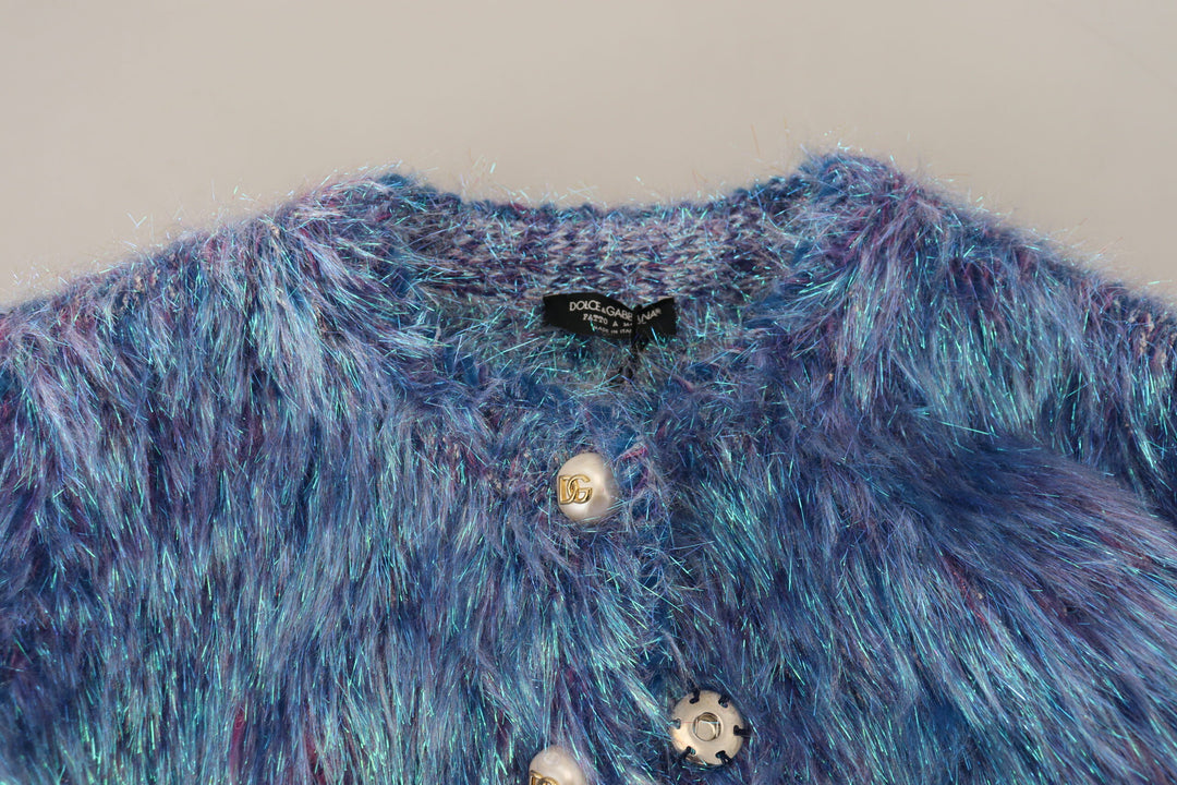 Elegant multicolored long-sleeved jacket