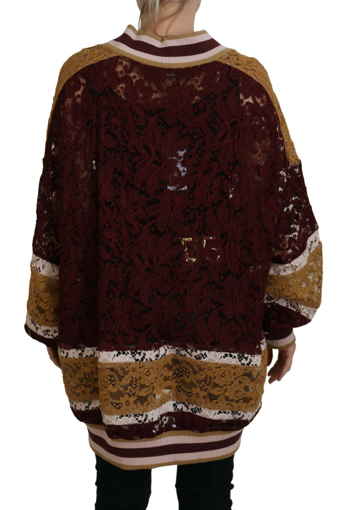 Multicolor V-neck sweater