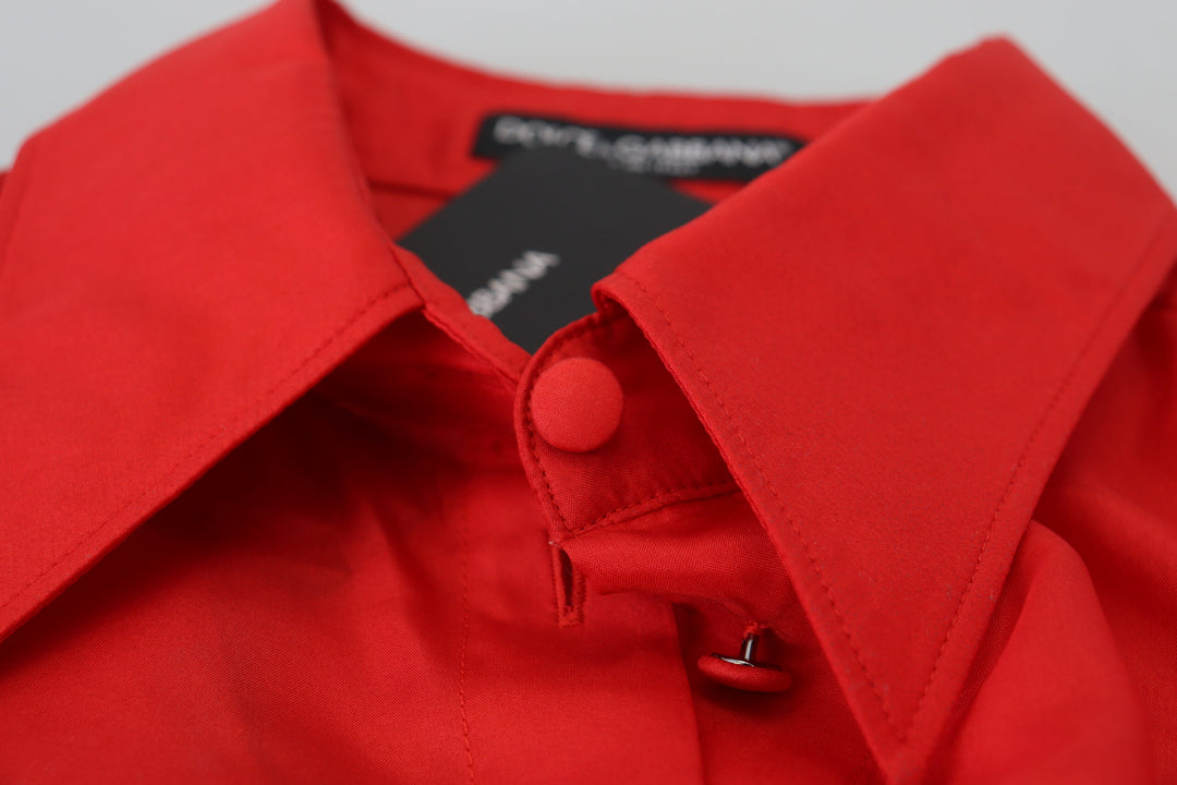 Elegant long-sleeved polo shirt with silk collar