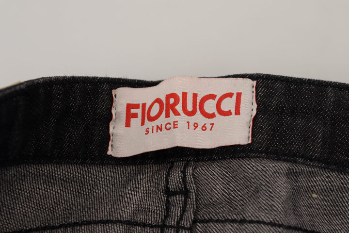 Fiorucci Schicke schwarze Skinny Jeans mit niedriger Taille