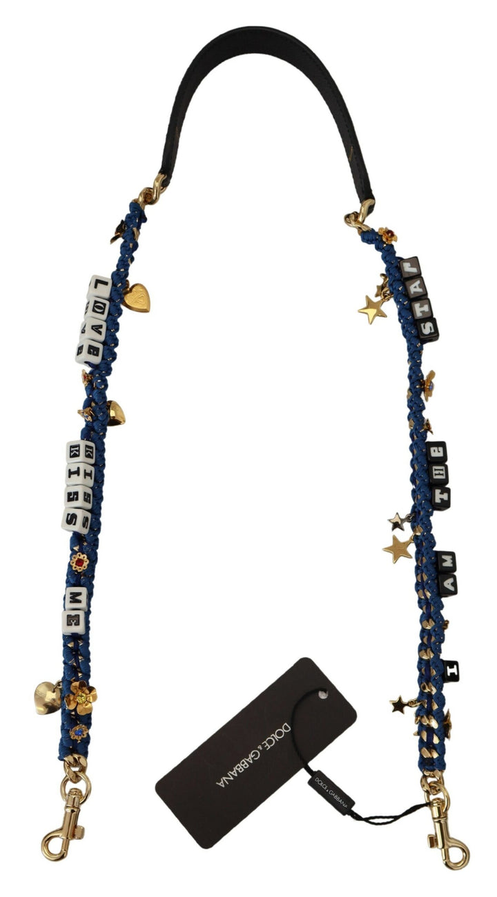 Multicolor Lux leather shoulder strap