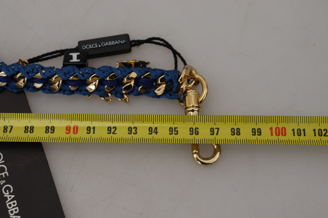 Multicolor Lux leather shoulder strap