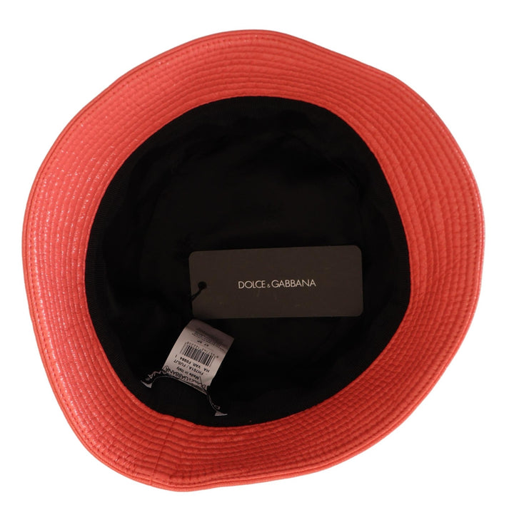 Elegant Peach Bucket Hat – Summer Chic Essential