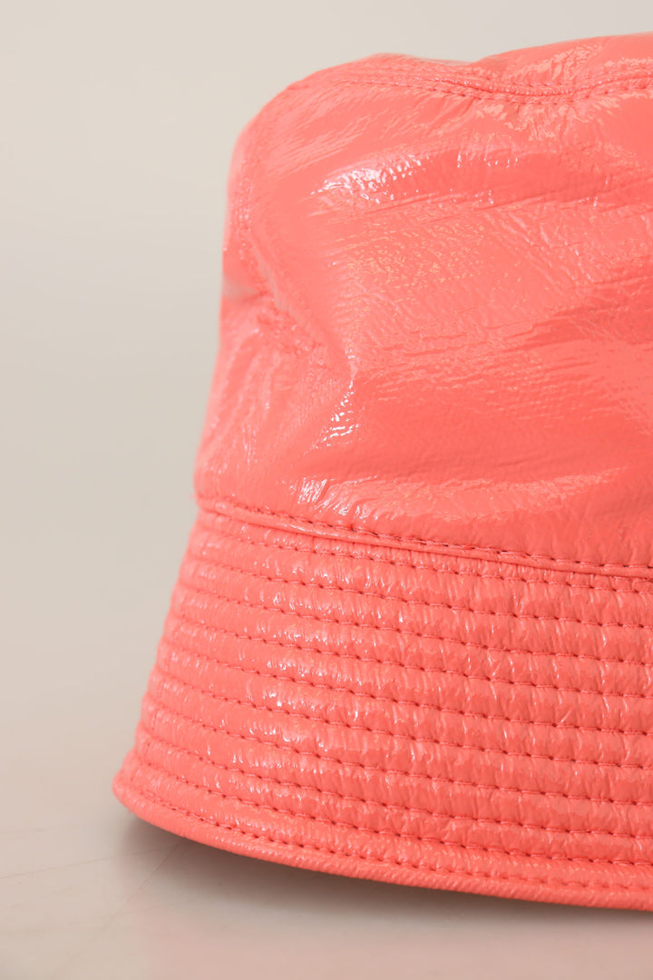 Elegant Peach Bucket Hat – Summer Chic Essential
