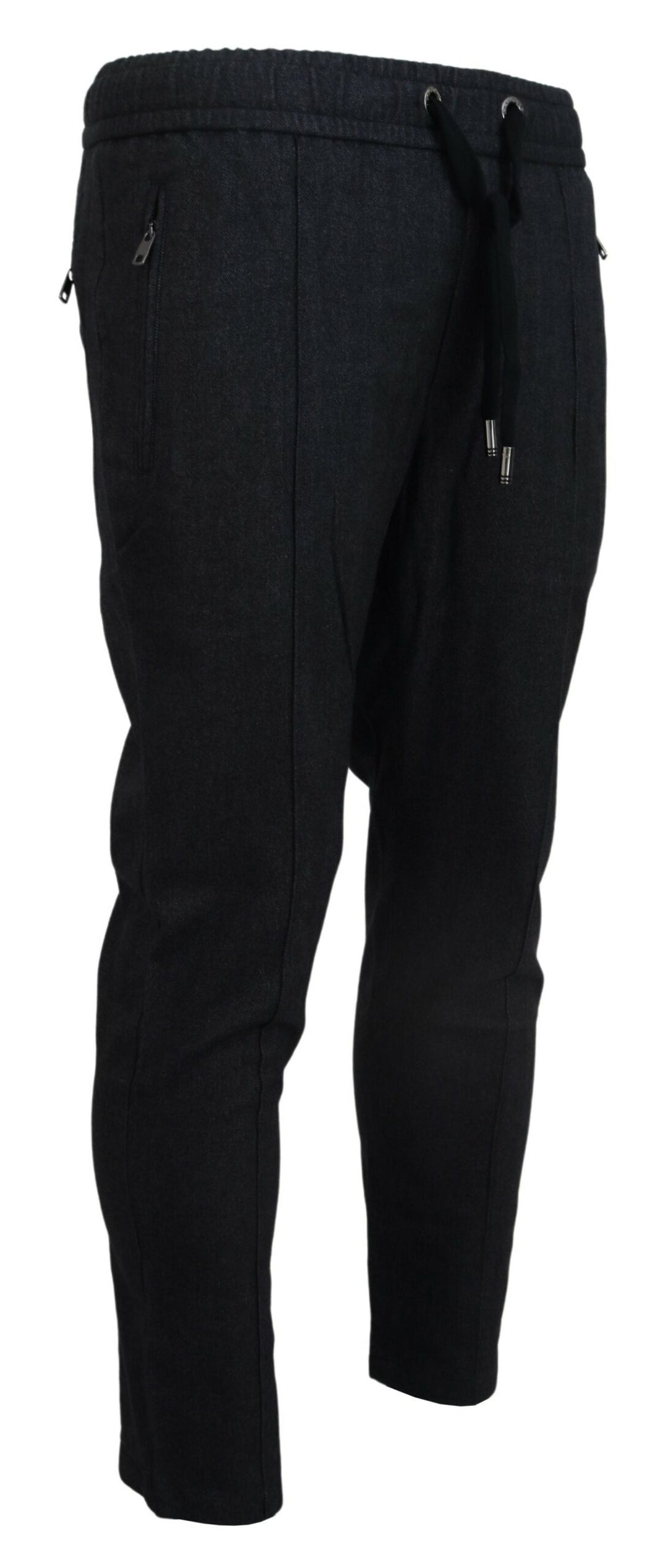 Graue Baumwoll-Jogger-Hose für Männer