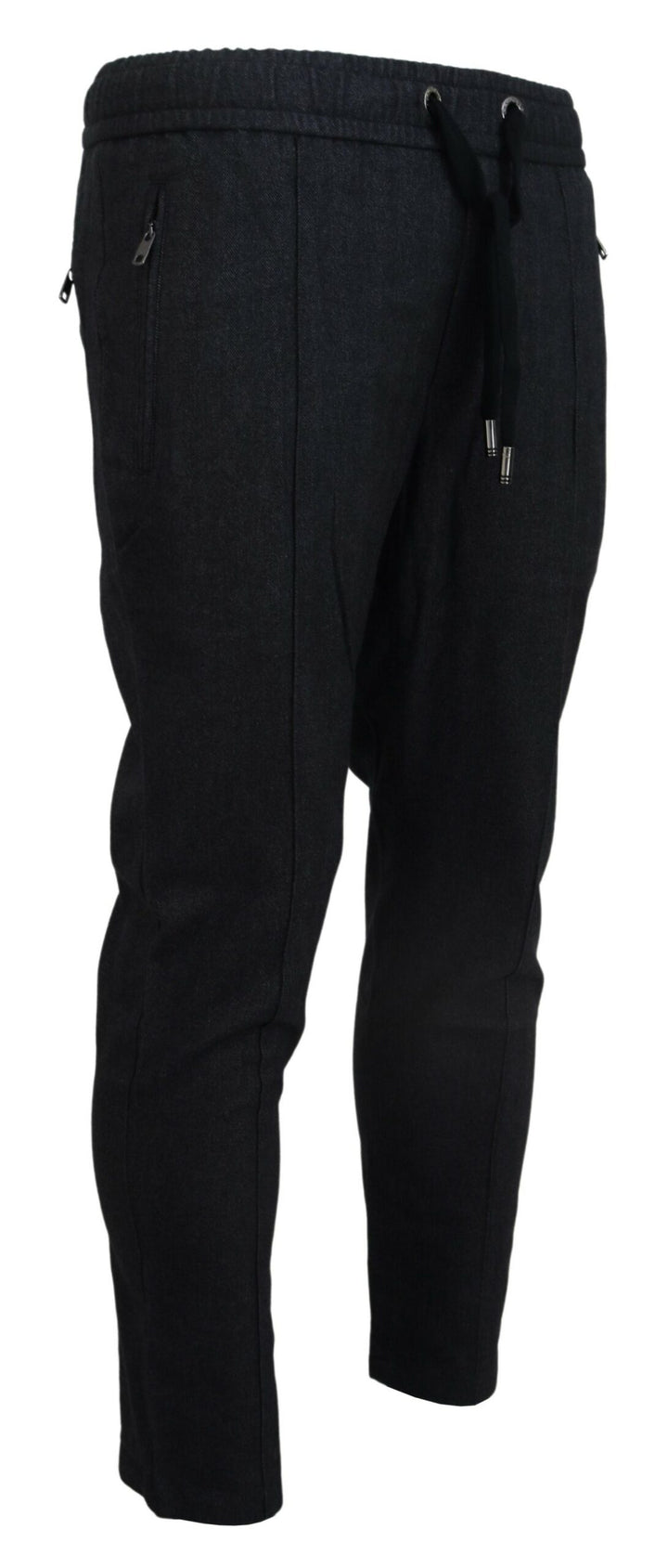 Graue Baumwoll-Jogger-Hose für Männer