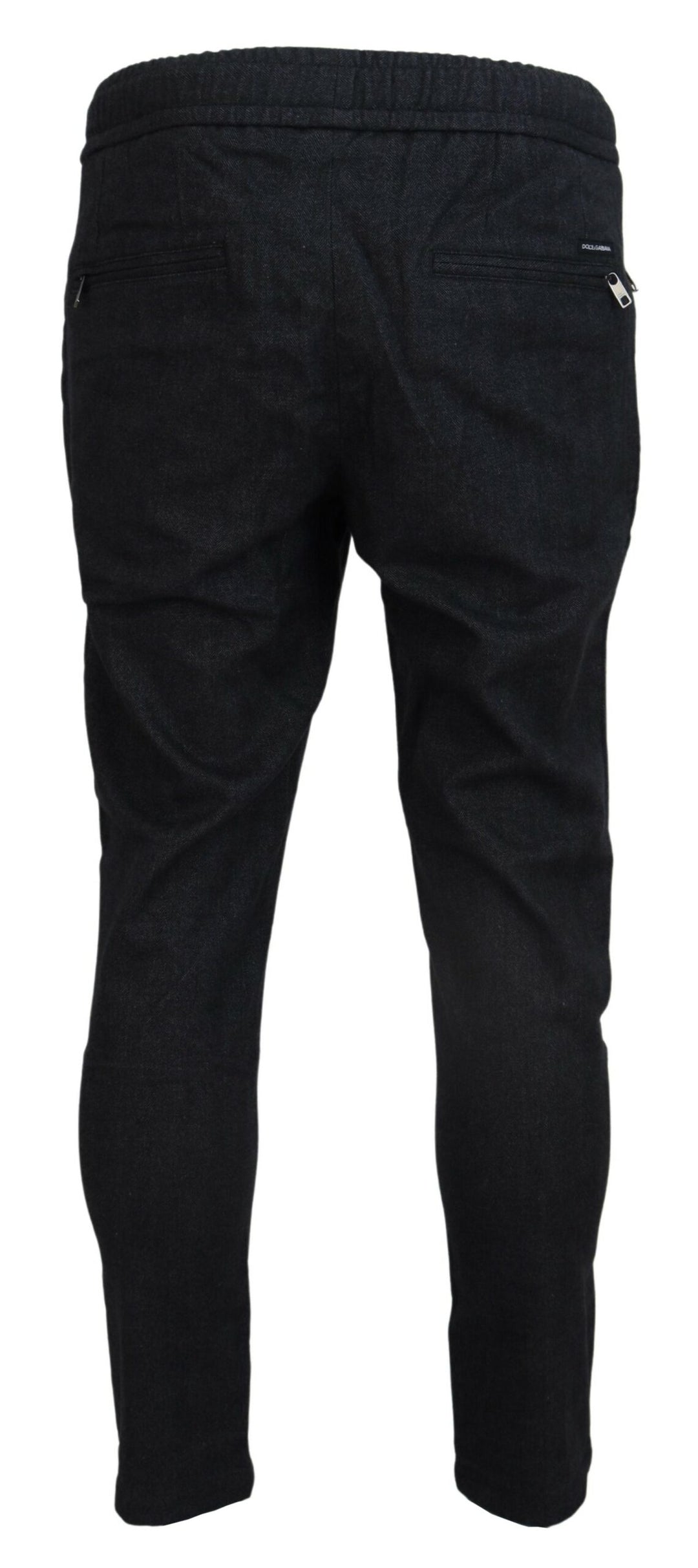 Graue Baumwoll-Jogger-Hose für Männer