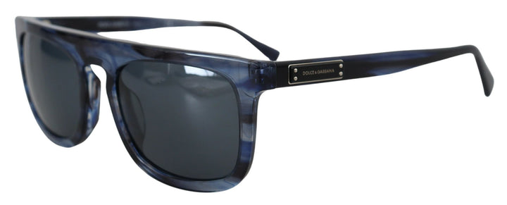 Blau DG4288 Acetat Vollrand-Sonnenbrille