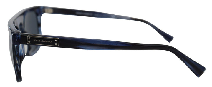 Blau DG4288 Acetat Vollrand-Sonnenbrille