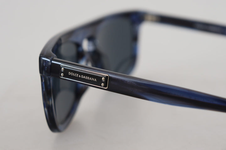 Blau DG4288 Acetat Vollrand-Sonnenbrille