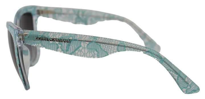 Blaue DG4190 Spitze Kristall Acetat Schmetterling Sonnenbrille