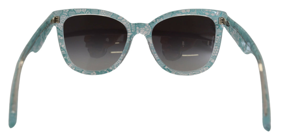 Blaue DG4190 Spitze Kristall Acetat Schmetterling Sonnenbrille